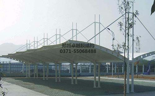 太原動物園游覽車站膜結(jié)構車棚